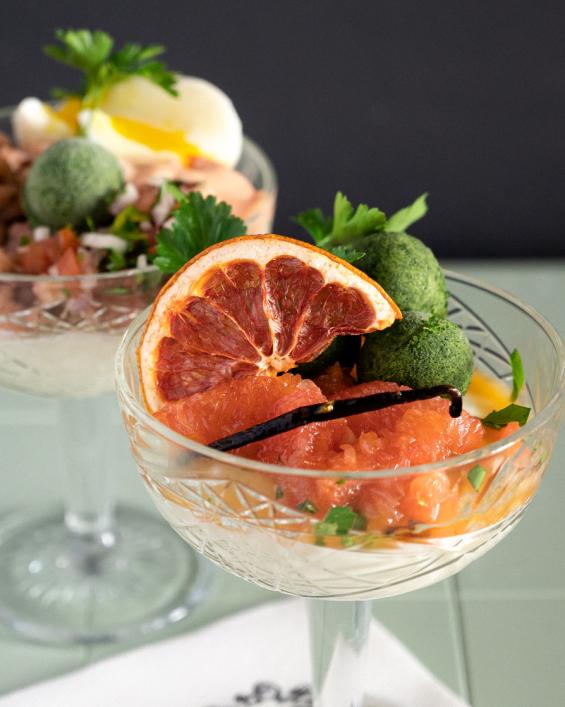 Citrus dessert