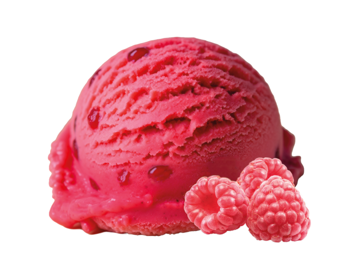 Framboos sorbet new ijsboerke
