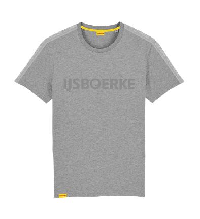 Onderdrukking Ladder Uitschakelen T-shirt mannen grijs IJsboerke-logo | IJsboerke